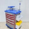 ABS Emergency Crash Cart 5 Drawer Storage