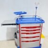 ABS Emergency Crash Cart IV Pole