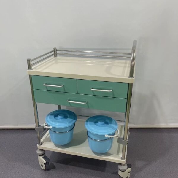 Hospital Dressing Trolley Storage Drawers