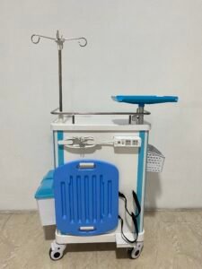 Emergency Crash Cart Defibrillator Shelf