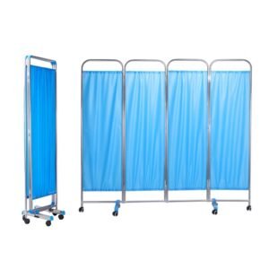 Medical Privacy Screen with Wheels