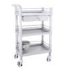ABS Medical Trolley with Storage Drawers