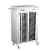 40 Compartment Medical Record Cart with Drawers