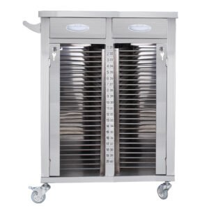 Medical Record Cart with 40 Compartments
