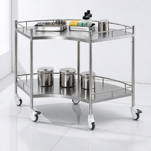 fan-shaped-instrument-trolley-304-stainless-steel