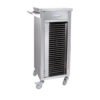 Medical Record Cart with Lockable Double Doors