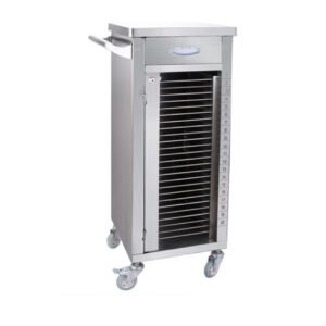 Medical Record Cart with Lockable Double Doors