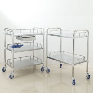 Medical Dressing Trolley with Drawers for Hospital