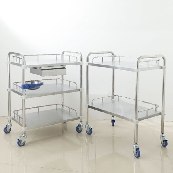 Medical Treatment Trolley Stainless Steel