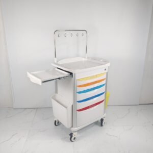 5 Drawer Emergency Crash Cart for ICU