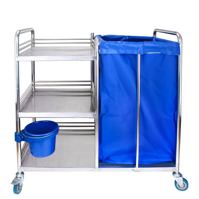 Hospital Laundry Trolley with Waterproof Bag
