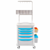 5 Drawer Emergency Crash Cart for Hospitals