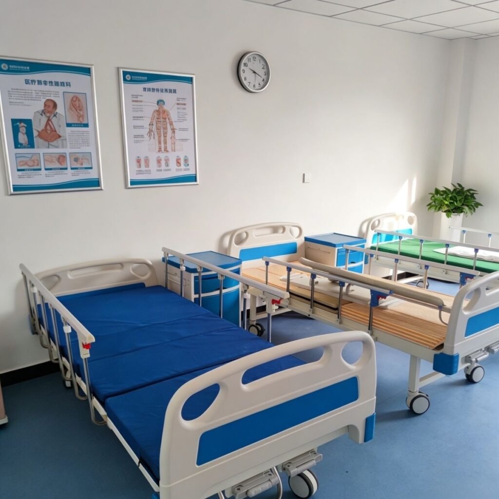 icu & critical care hospital bed
