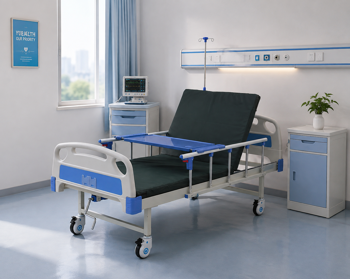 hospital bed