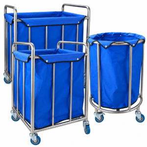 Stainless Steel Laundry Trolley for Hospital