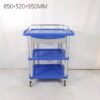 Hospital Medical Treatment Trolley with Shelves