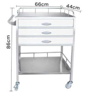 Hospital Medicine Cabinet Trolley