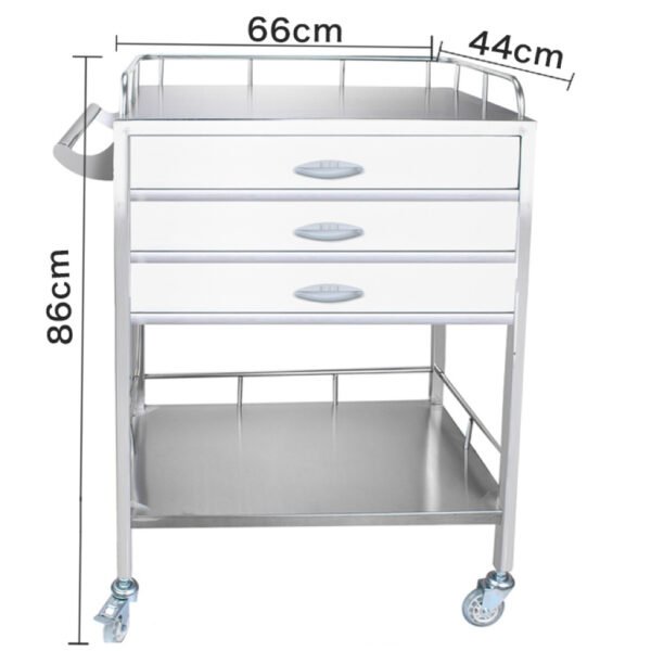Hospital Medicine Cabinet Trolley