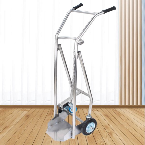 Stainless Steel Oxygen Cylinder Trolley
