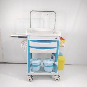 Medical Nursing Cart with Waste Bin