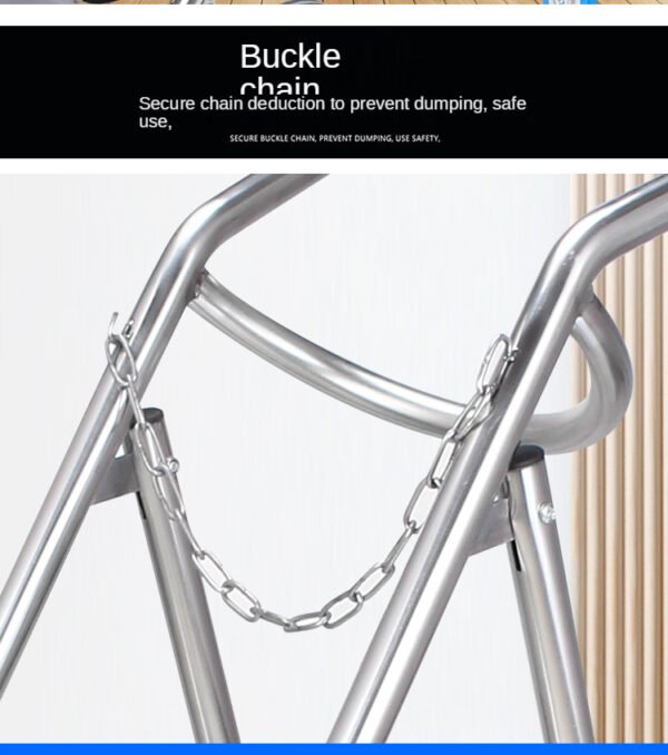 Oxygen Cylinder Trolley with Safety Chain