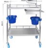 Stainless Steel Treatment Trolley for Hospital