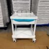Medical Utility Cart with Shelves and Drawer