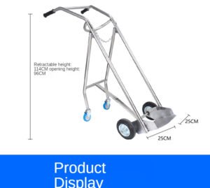 Hospital Oxygen Cylinder Trolley