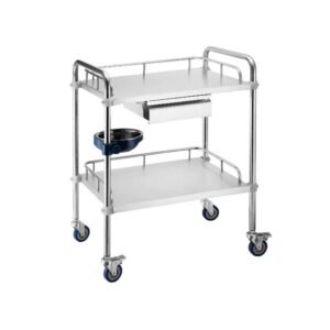 Medical Dressing Cart with Shelves