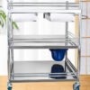 Hospital Dressing Trolley with One Drawer