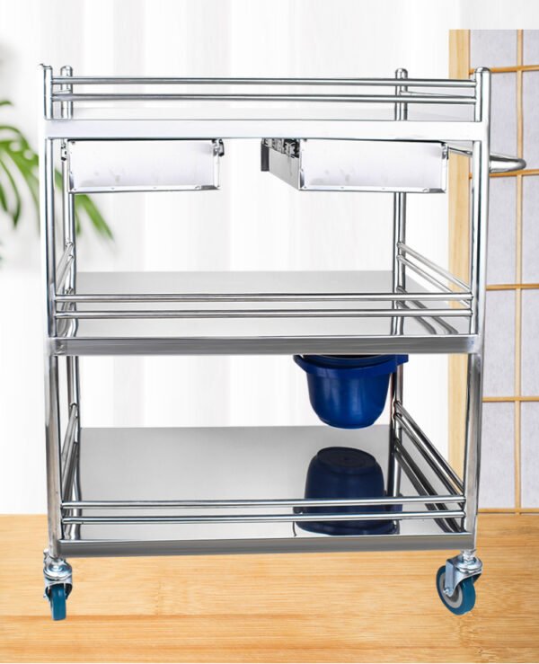 Hospital Dressing Trolley with One Drawer
