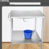Hospital Instrument Trolley with Medical Bucket