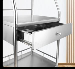 Stainless Steel Medical Nursing Trolley