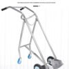 Stainless Steel Oxygen Cylinder Trolley with Safety Chain
