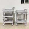 3 Tier Medical Utility Cart for Hospital Use
